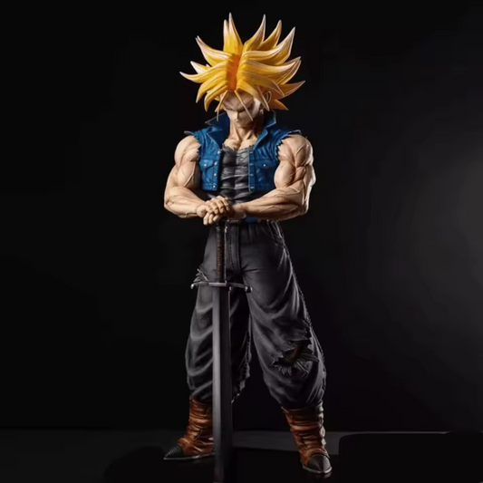 Figura Trunks del Futuro Dragon Ball Z Estatua 25cm Pvc